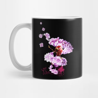 Dancing with flowers Mug